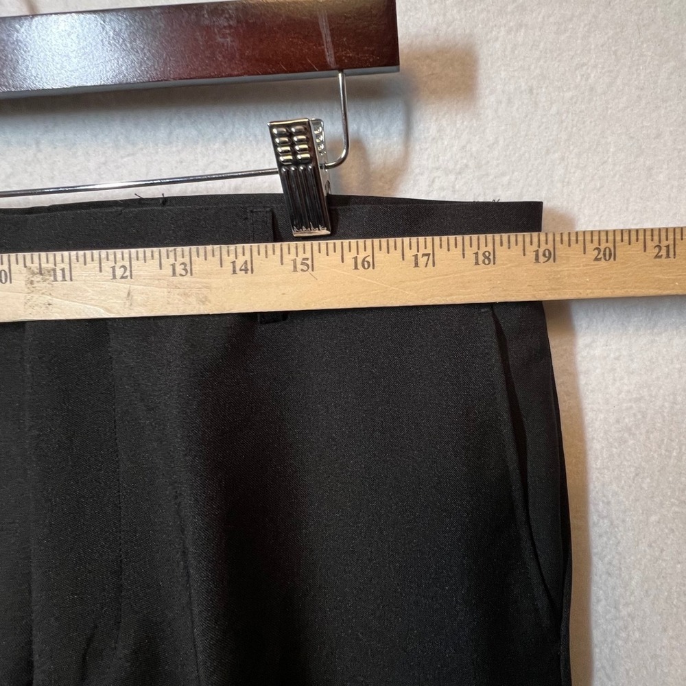 Alain Dupetit Black Suit Pants Mens 42R/36W Dress Slacks‎ Trousers - Picture 4 of 13